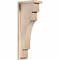 Ekena Millwork Mediterranean Smooth Corbel w/Backplate, Douglas Fir, 5 1/2"W x 10"D x 26"H COR06X10X26MED01SDF - alternate 1